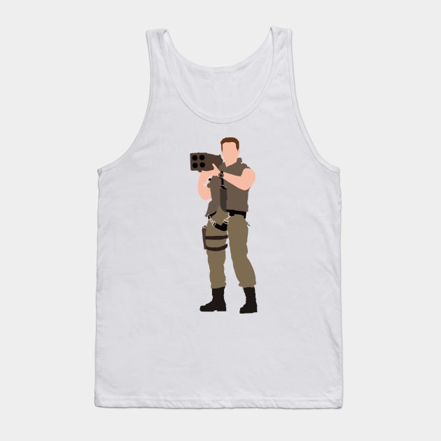 John Matrix Tank Top by FutureSpaceDesigns